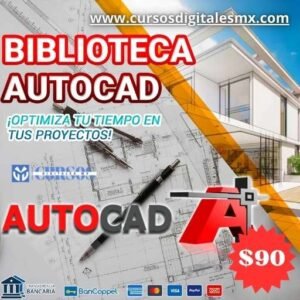 BIBLIOTECA Y CURSOS DE AUTOCAD